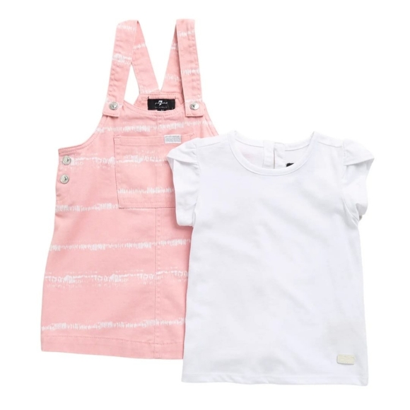 7 for All Mankind Overall Dress Set - Picture 1 of 2